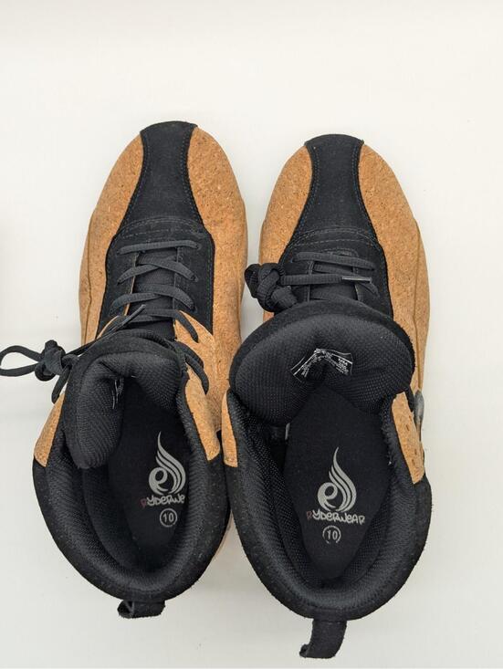 Mens Size 10 - Ryderwear D-Mak Cork Black Bodybuilding Gym Weightlifting Shoes main image 8